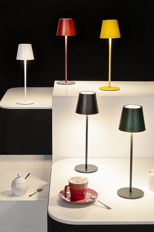 INITA LED W Stolní lampa, max.165lm, 3000K, IP54, bez 5V DC zdroje, bílá 4
