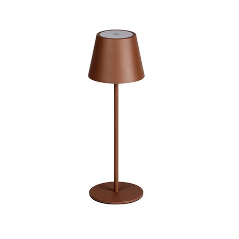 INITA LED BR Stolní lampa, max.165lm, 3000K, IP54, bez 5V DC zdroje, hnědá 1