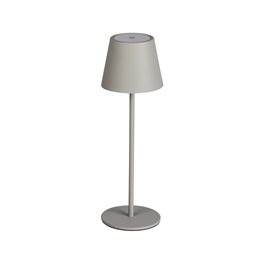 INITA LED GR Stolní lampa, max.165lm, 3000K, IP54, bez 5V DC zdroje, šedá