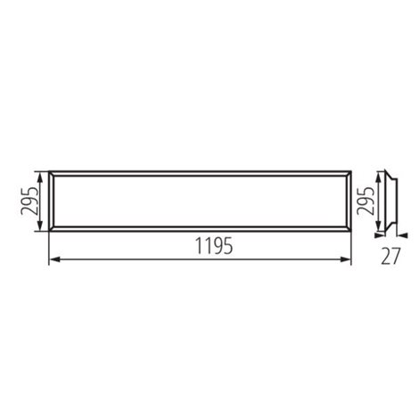BLINGO U34W 4080 120NW  Panel LED 4