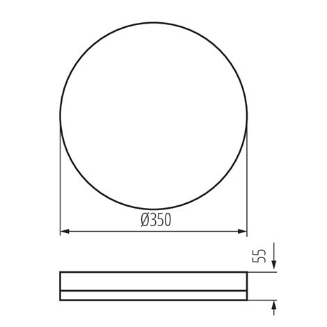 IPER LED 35W-NW-O Přisazené svítidlo LED 10