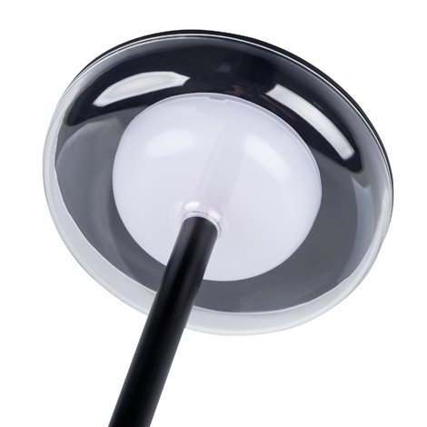 FLUXY LED IP44 B Stolní lampa, max.140lm, 3000K, IP44, bez 5V DC zdroje, černá 7