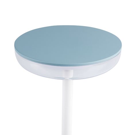 FLUXY LED IP44 BL Stolní lampa, max.140lm, 3000K, IP44, bez 5V DC zdroje, modrá 2