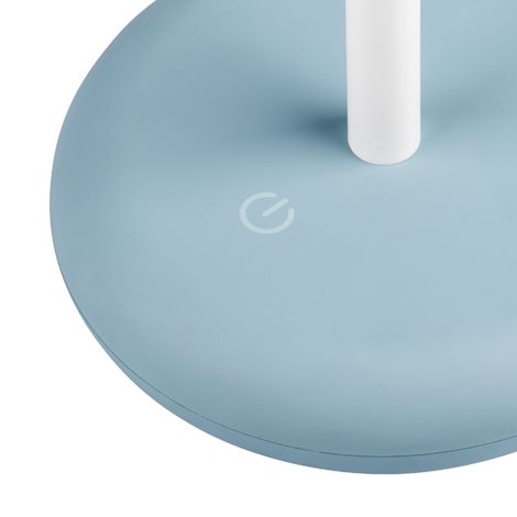 FLUXY LED IP44 BL Stolní lampa, max.140lm, 3000K, IP44, bez 5V DC zdroje, modrá 5