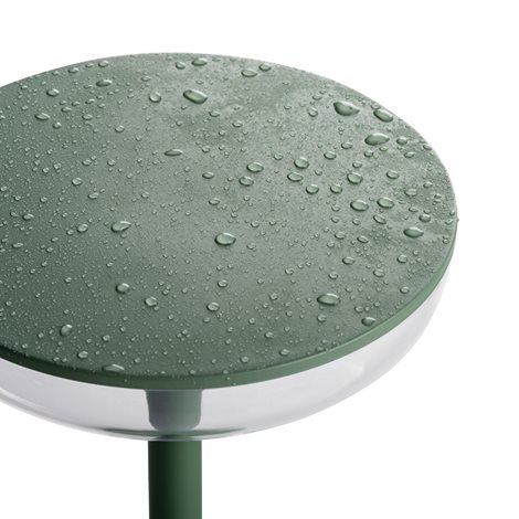 FLUXY LED IP44 GN Stolní lampa, max.140lm, 3000K, IP44, bez 5V DC zdroje, zelená 11