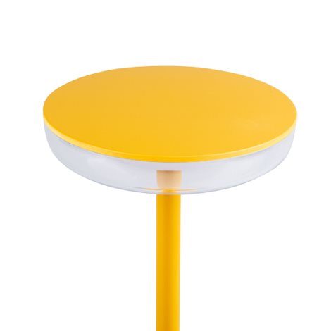 FLUXY LED IP44 Y Stolní lampa, max.140lm, 3000K, IP44, bez 5V DC zdroje, žlutá 2