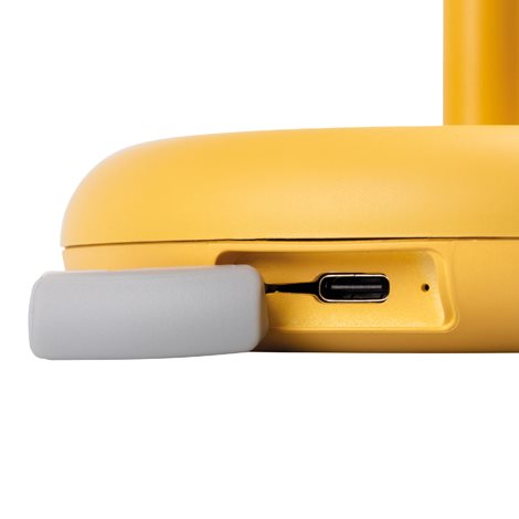FLUXY LED IP44 Y Stolní lampa, max.140lm, 3000K, IP44, bez 5V DC zdroje, žlutá 9