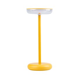 FLUXY LED IP44 Y Stolní lampa, max.140lm, 3000K, IP44, bez 5V DC zdroje, žlutá