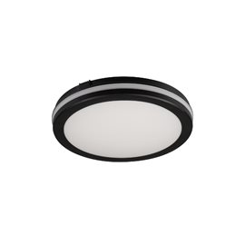 BENO ECO stropní LED 12W, 1150lm(NW), CCT 3000/4000/6500K, IP65, černá