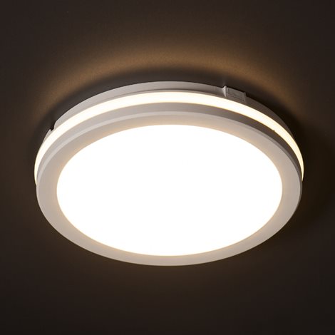 BENO ECO stropní LED 20W, 2000lm(NW), CCT 3000/4000/6500K, IP65, bílá 12