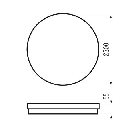 BENO ECO stropní LED 30W, 2400lm(NW), CCT 3000/4000/6500K, IP65, černá 5