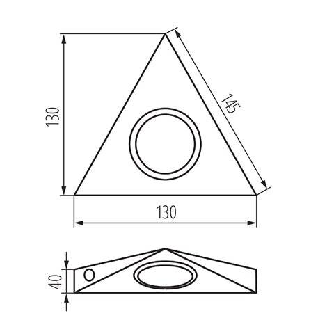 ZEPO LFD-T02/S-C/M - Nábytkové bodové svítidlo 3