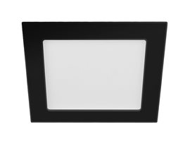 PN22400014 LED DOWNLIGHT vestavné svít.hranaté 12W,1080lm,3000-6000K,IP44,černá,16,5x 16,5cm