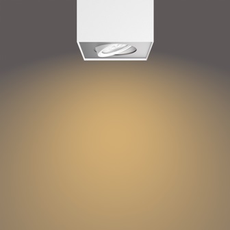 50492/31/P0 Stropní bodové LED svítidlo Box 2x4,5W 1000lm 2200-2700K WarmGlow, bílé 3
