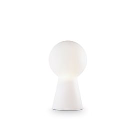 BIRILLO TL1 stolní lampa 1xE27 60W bez zdroje 30cm IP21, bílá