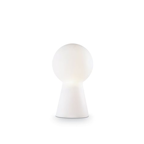BIRILLO TL1 stolní lampa 1xE27 60W bez zdroje 30cm IP20, bílá 2