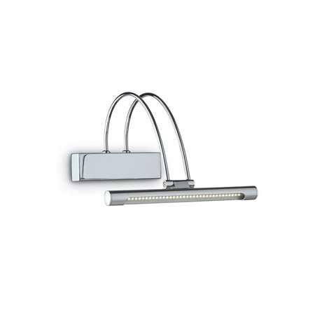 BOW AP nástěnné LED svítidlo 1x 2,5W 230lm 3000K 26cm IP20, chromové 