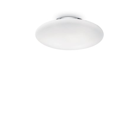SMARTIES BIANCO PL1 přisazené svítidlo 1xE27 60W bez zdroje 33cm IP20, bílé
