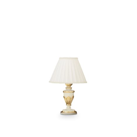 FIRENZE TL1 stolní lampa 1x E14 40W bez zdroje 24cm IP20, antická bílá