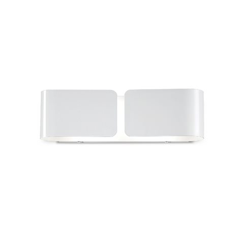 CLIP AP2 small nástěnné svítidlo 2x E27 60W bez zdroje 44cm IP20, bílé