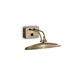 MIRROR-20 AP2 nástěnné svítidlo 2x G9 LED 3W 370lm 3000K 25cm IP20, starožitná mosaz