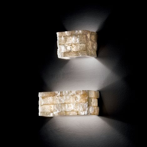 CARRARA AP1 nástěnné svítidlo 1xG9 LED 3W 370lm 3000K 14cm IP20, alabastrové 2