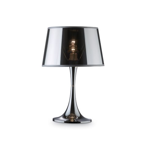 LONDON TL1 BIG stolní lampa 1x E27 60W bez zdroje 48,5cm IP20, chromová