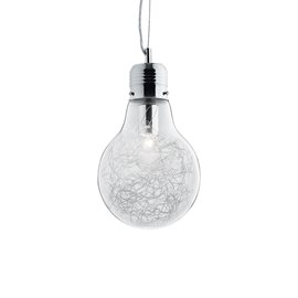LUCE MAX SP1 SMALL závěsné svítidlo 1x E27 60W bez zdroje 22cm IP20, čiré