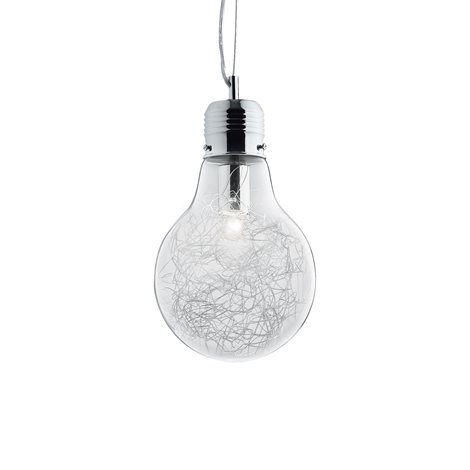 LUCE MAX SP1 SMALL závěsné svítidlo 1x E27 60W bez zdroje 22cm IP20, čiré