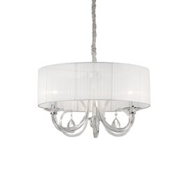 SWAN SP3 závěsné svítidlo 3x E14 40W bez zdroje 60cm IP20, bílé 