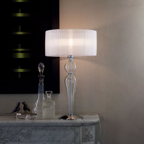 DUCHESSA TL1 BIG stolní lampa 1x E27 60W 64cm IP20, bílá 2