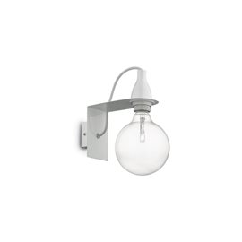 MINIMAL AP1 nástěnné svítidlo 1xE27 LED 8W 1050lm 3000K IP20, bílé