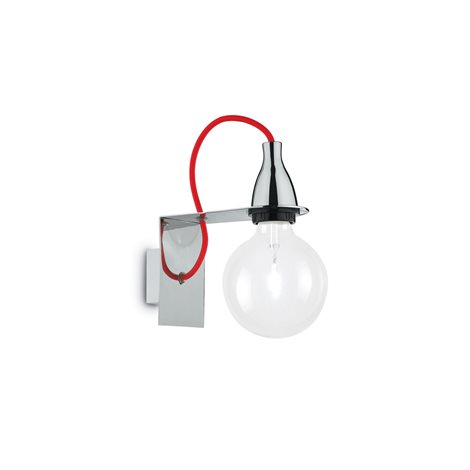 MINIMAL AP1 nástěnné svítidlo 1xE27 LED 8W 1020lm 3000K IP20, chromové 1