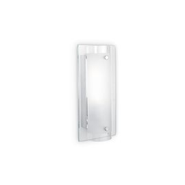 TUDOR AP1 nástěnné svítidlo 1x E14 40W bez zdroje 25cm IP20, čiré/pískované sklo