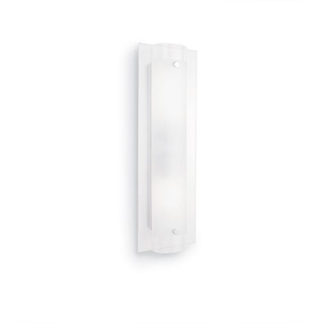 TUDOR AP2 nástěnné svítidlo 2x E14 40W bez zdrojee 40cm, čiré/pískované sklo 1