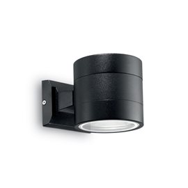 SNIF ROUND AP1 venkovní nástěnné svítidlo 1x G9 40W bez zdroje 11cm kulaté IP44, černé