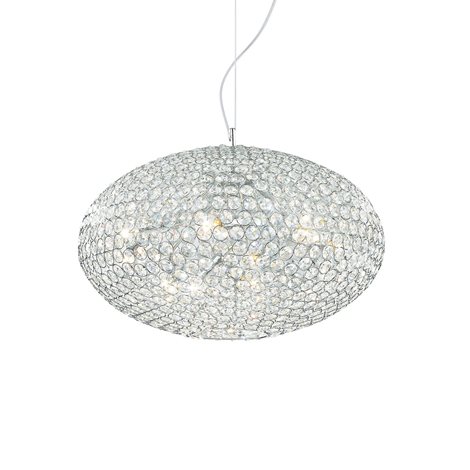 ORION SP8 závěsné svítidlo 8x E14 40W bez zdroje 50cm IP20, chromové 1