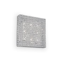 ADMIRAL PL8 přisazené svítidlo 8x G9 LED 3W 370lm 3000K 51cm IP20, chromové