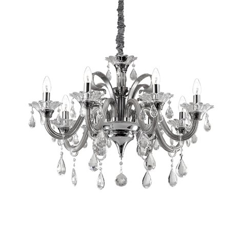 COLOSSAL SP8 závěsné svítidlo 8x E14 40W bez zdroje 78cm IP20, šedé 1