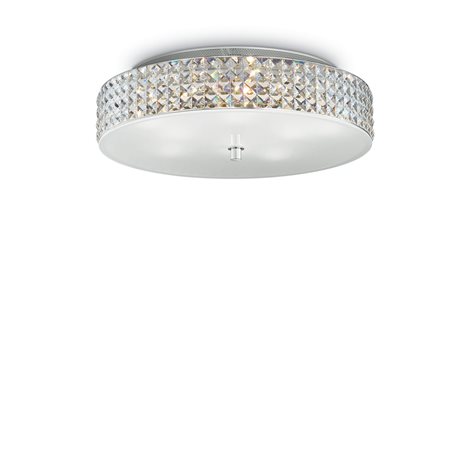 ROMA PL9 stropní přisazené svítidlo 9x G9 LED 3W 370lm 3000K 50cm IP20, chromové 1