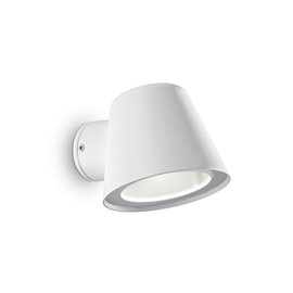 GAS AP1 venkovní nástěnné svítidlo 1x GU10 28W bez zdroje IP43, bílé