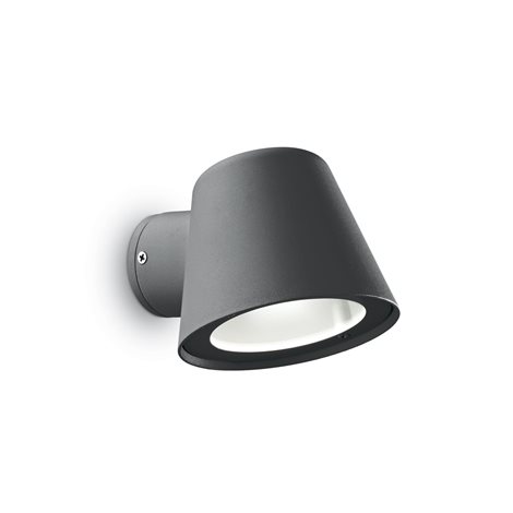 GAS AP1 venkovní nástěnné svítidlo 1x GU10 28W bez zdroje IP43, antracitové 1