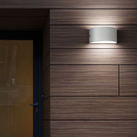 REX-2 AP1 venkovní nástěnné svítidlo 1x E27 60W bez zdroje 25cm IP44, bílé 2