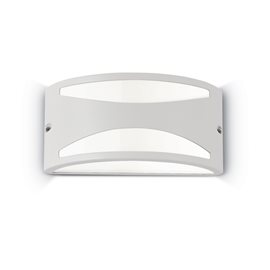 REX-3 AP1 venkovní nástěnné svítidlo 1x E27 60W bez zdroje 25cm IP44, bílé