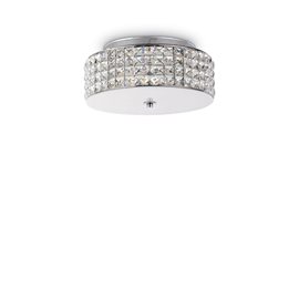 ROMA PL4 stropní přisazené svítidlo 4x G9 LED 3W 370lm 3000K 40cm IP20, chromové