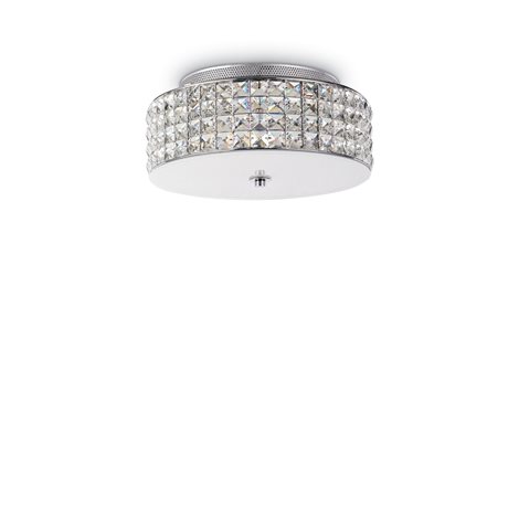 ROMA PL4 stropní přisazené svítidlo 4x G9 LED 3W 370lm 3000K 40cm IP20, chromové 1