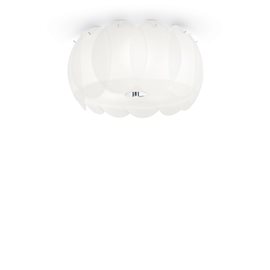 OVALINO PL5 stropní přisazené svítidlo 5x E27 60W bez zdroje 40cm IP20, bílé