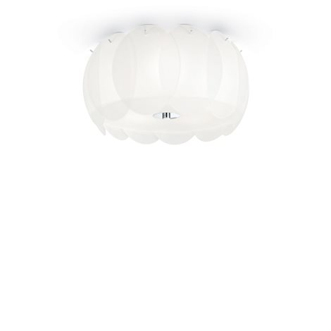 OVALINO PL5 stropní přisazené svítidlo 5x E27 60W bez zdroje 40cm IP20, bílé 1