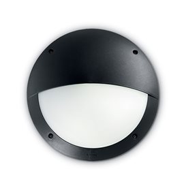 POLAR-2 AP1 venko přisazené svítidlo 1x E27 23W bez zdroje 30cm IP66, černé