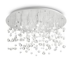 NEVE PL15 stropní přisazené svítidlo 15x G9 LED 3W 370lm 3000K 63cm IP20, bílé